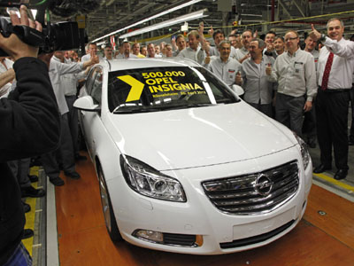 Μισό εκατομμύριο Opel Insignia